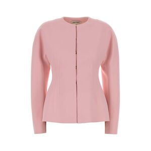 Alberta Ferretti Women Pink Crepe Blazer